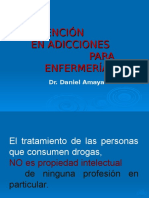 Intervencion en Adicciones para Enfermeria