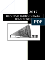 Reformas Estructurales Del Sexenio.