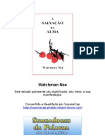 Watchman Nee - A Salvação da Alma