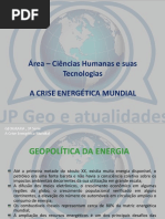 A Crise Energética Mundial 