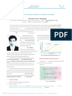 múltiples factores afectan la permeabilidad relativa