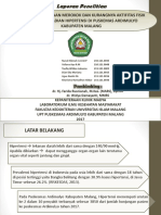 Pengaruh Merokok dan Kurang Aktifitas Terhadap Hipertensi