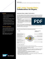 SAP Ariba Supply Chain Collaboration