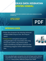 Integrasi Data Kesehatan Kab Kendal