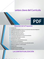 Puntos Clave Del Currículo