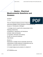 Questions & Answers On Measurement of Resistance