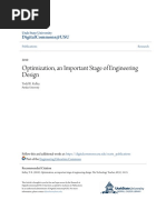 Optimization an Important Stage of Engineering Design