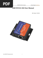 USR TCP232 302 User Manual - V1.0.3.01 PDF