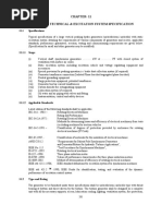 Generator Technical Excitation System Specification