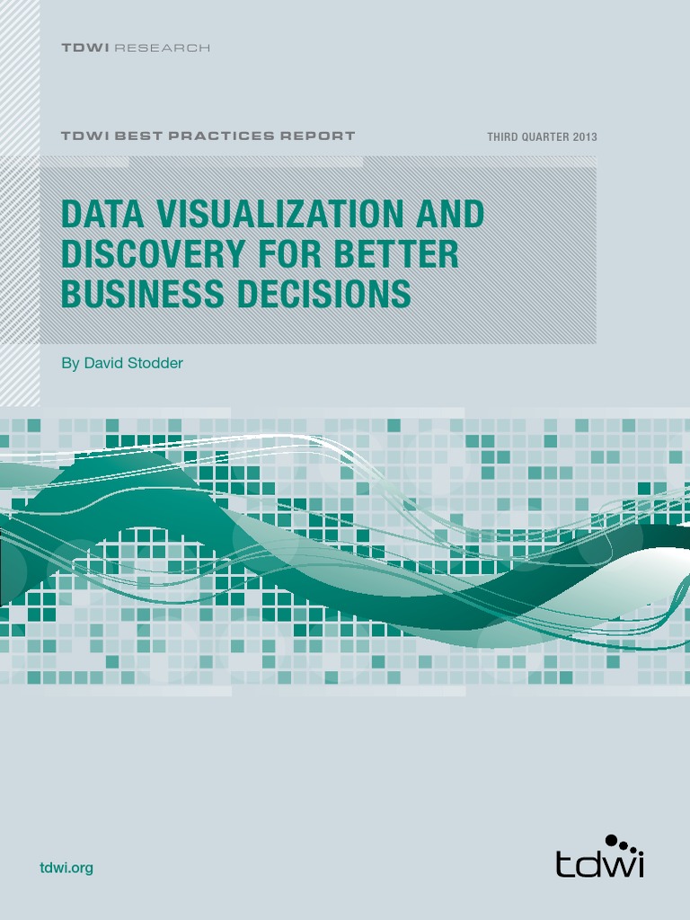 Data Visualization and Discovery For Better Business Decisions PDF ...
