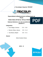 Tecsup Chiller-Tesis