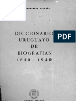 Fernández Saldaña - Diccionario Uruguayo de Biografias 1810-1940