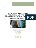 Laporan Kegiatan Praktek Kewirausahaan