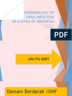 Sero-Epidemiology of Dengue Virus Infection in 4 Cities