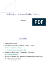 5 - Valuation of Non-Market Goods