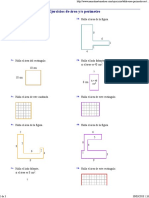 Ejercicios de Área & Perímetro PDF