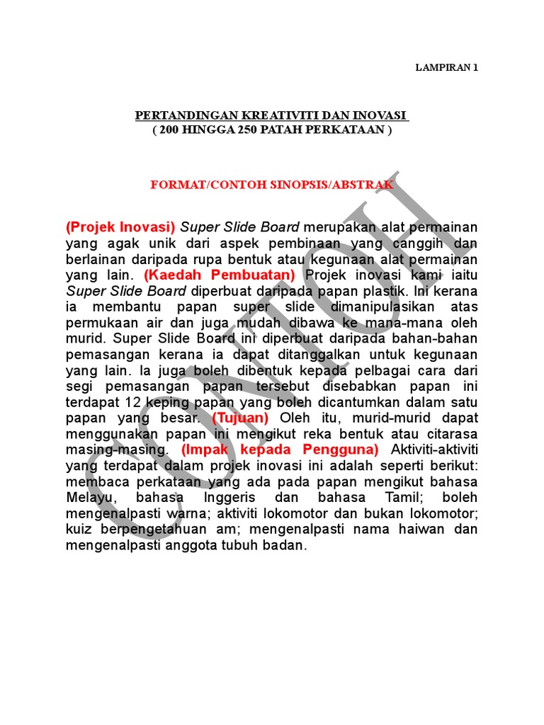 Contoh Abstrak