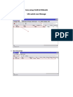 Cara Setup VLAN Di Mikrotik (Utk Switch Non-Manage)