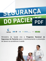 Ministério da Saúde cria Programa de Segurança do Paciente