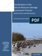 Coordination in The Natural Resource Damage Assessment Process: General Tools and Mechanisms