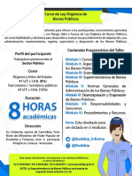 Curso de Ley Orgánica de Bienes Públicos