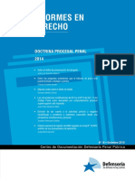 Doctrina Procesal Penal 2014 - Informes en Derecho N - 16 DPP (2015)