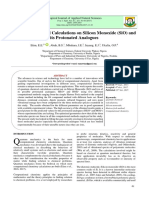 Quantum Chemical Calculations On Silicon Monoxide (SiO) and Its Protonated Analogues