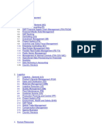 SAP ERP Central Component Tree