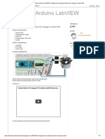 Interface Arduino LabVIEW - Pengaturan Kecepatan Motor DC Dengan Kontrol PID
