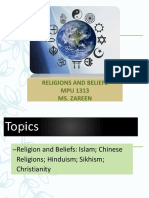 MPU 1313 - Religion and Belief.pptx