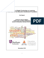 The Impact of Digital Technologies On Learning (2012) PDF