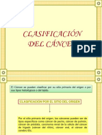 Clasificacion Del Cancer