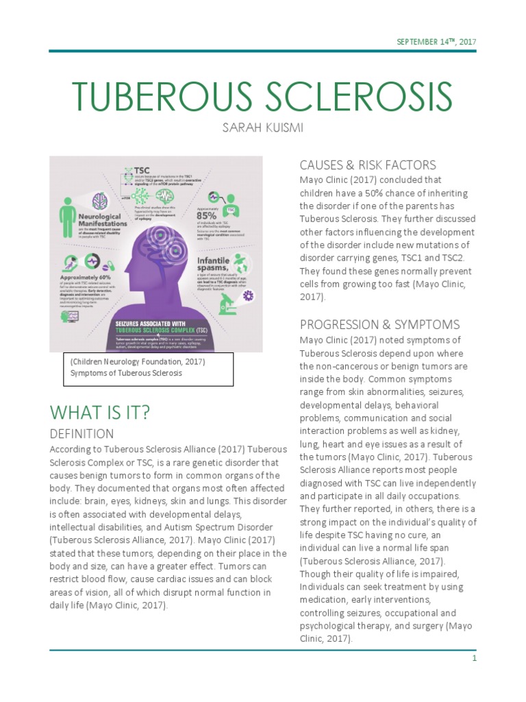 Understanding Tuberous Sclerosis Complex | PDF | Neurological Disorders ...