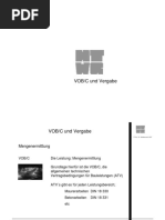 VOB - C Und Vergabe. Grundlage Hierfür Ist Die VOB - C, Die Allgemeinen Technischen Vertragsbedingungen Für Bauleistungen (ATV)