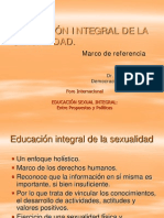 Educación integral de la sexualidad por Jose Aguilar