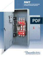 RMT (3-Cycle Open-Transition) Single-Operator Transfer Switch Brochure