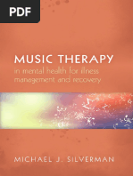 Music Therapy in Mental Health for Illness Management and Recovery