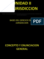Bases Del Ejercicio de La Jurisdiccion - Unidad IV