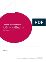 LG MiniBEAM Manual