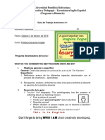 Universidad Pontificia Bolivariana Escuela de Educación y Pedagogía - Licenciatura Inglés-Español (Programa A Distancia)