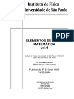 ELEMENTOS DE FÍSICA MATEMÁTICA Vol.4 - USP PDF