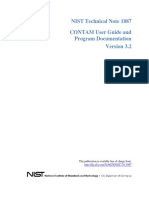 Contam User Guide and User Documentation Version 3.2