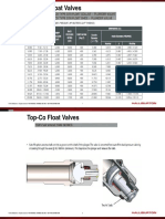 Top-Co Float Valves: © 2012 Halliburton. All Rights Reserved / FOR INTERNAL TRAINING USE ONLY / NOT FOR DISTRIBUTION