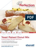 Yeast Donut Mix Flyer
