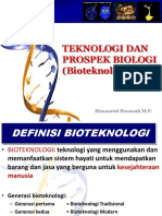 Teknologi Dan Prospek Biologi