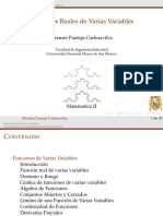 Funciones Varias Variables Parte I