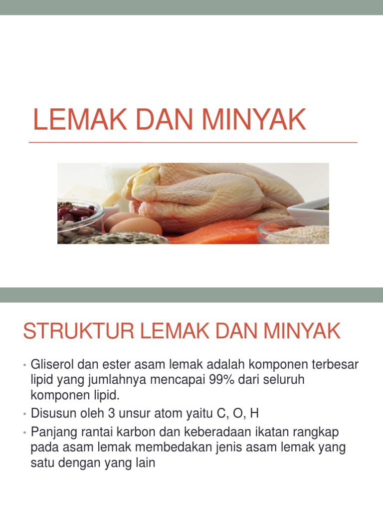 Materi Kuliah LEMAK DAN MINYAK | PDF