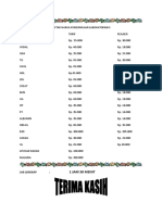 Daftar Harga Pemeriksaan Laboratorium