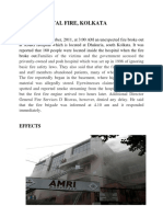 Amri Hospital Fire