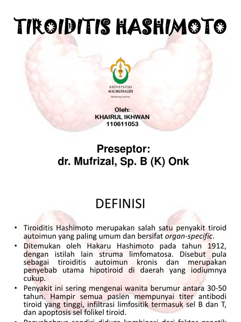Tiroiditis Hashimoto | PDF